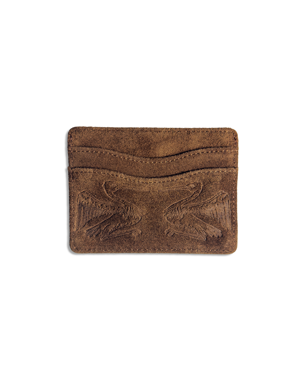 SUEDE CARD WALLET